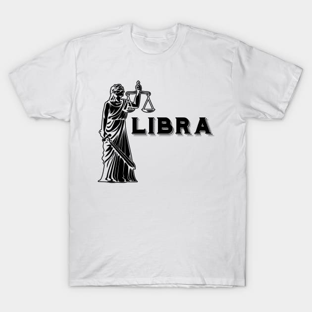 Libra T-Shirt by xxtinastudio